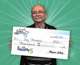 Arizona Lottery Winner Jay Brooks