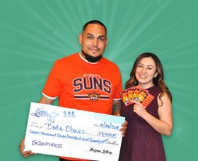Arizona Lottery Winner Bodie Chavez