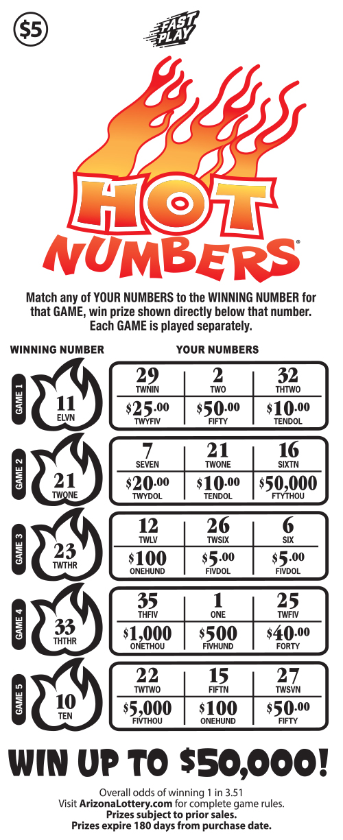 hot lotto payout