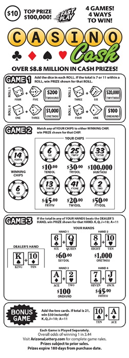$10 - Casino Cash #113 Logo