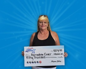 Arizona Lottery Winner Bernadette Greer
