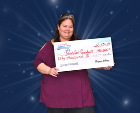 Arizona Lottery Winner Jennifer Goodwill