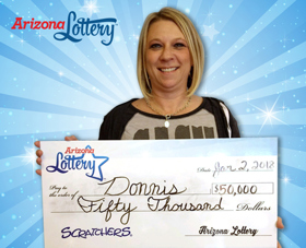 Arizona Lottery Winner Donnis