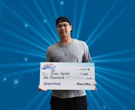 Arizona Lottery Winner Ben Greer