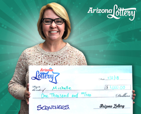 Arizona Lottery Winner Michelle