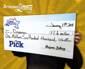 Arizona Lottery Winner Dreamer