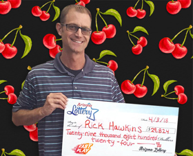 Arizona Lottery Winner Rick Hawkins