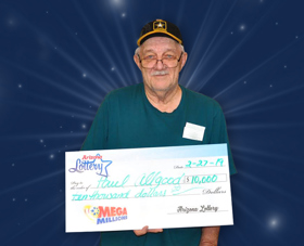 Arizona Lottery Winner Paul Allgood