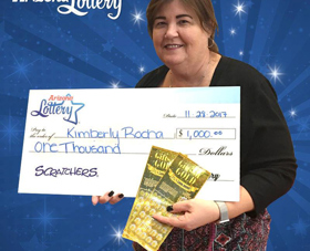 Arizona Lottery Winner Kimberly Rocha