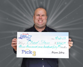 Arizona Lottery Winner Chad Starr