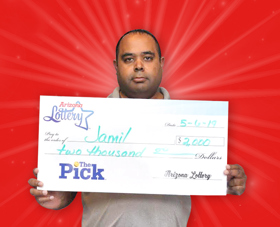 Arizona Lottery Winner Jamil