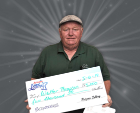 Arizona Lottery Winner Walter Thompson