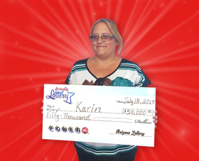 Arizona Lottery Winner Karin