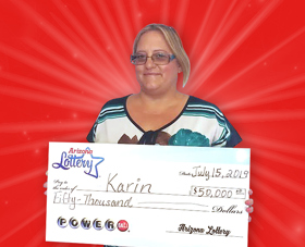 Arizona Lottery Winner Karin