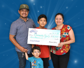 Arizona Lottery Winner Camacho Family
