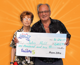 Arizona Lottery Winner John Hill