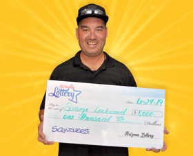 Arizona Lottery Winner George Lockwood