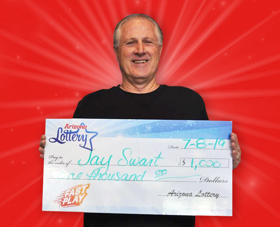 Arizona Lottery Winner Jay Swart