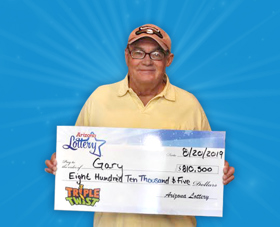 Arizona Lottery Winner Gary