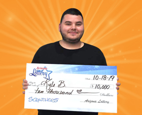Arizona Lottery Winner Kyle B.