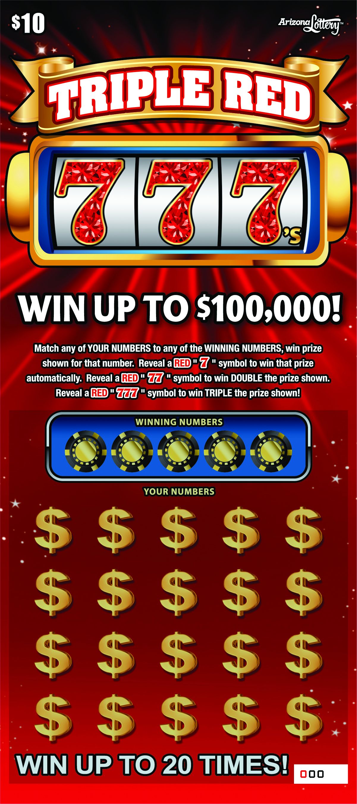 One to Win  Arizona Lottery