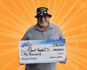 Arizona Lottery Winner Robert Woodruff Jr.
