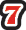 Red 7 symbol