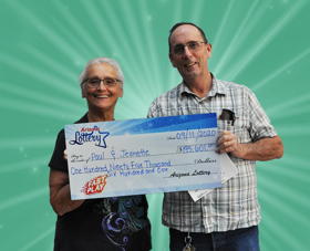 Arizona Lottery Winner Paul & Jeanette