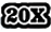 20X symbol