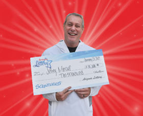 Arizona Lottery Winner Jeffrey Metcalf