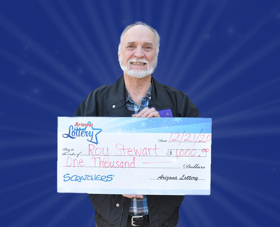 Arizona Lottery Winner Roy Stewart