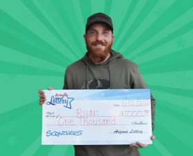 Arizona Lottery Winner Ryan