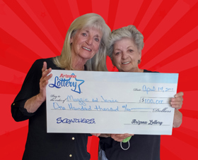 Arizona Lottery Winner Maggie & Janice