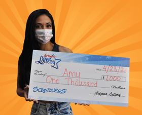 Arizona Lottery Winner Amy
