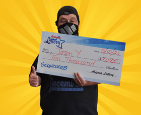 Arizona Lottery Winner Jason Y