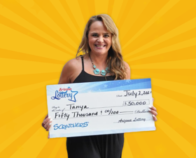 Arizona Lottery Winner Tanya