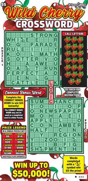 Arizona Lottery unveils $50 scratch-off tickets with $5 million