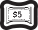 $5 Bill symbol