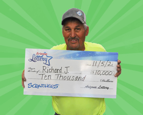 Arizona Lottery Winner Richard J