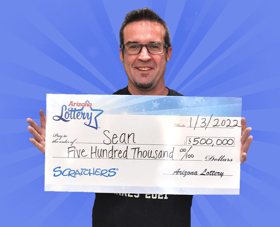 Arizona Lottery Winner Sean