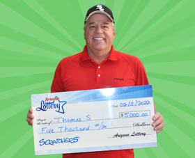 Arizona Lottery Winner Thomas S