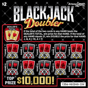 #1356 Blackjack Doubler Logo