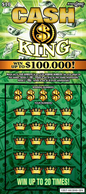 #1357 Cash King Logo