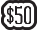 $50