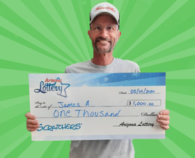 Arizona Lottery Winner James A