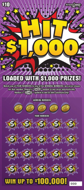 #1368 HIT $1,000 Logo