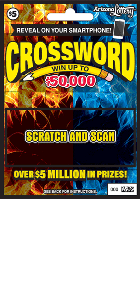 Crossword Scratch And Scan 7102 Arizona Lottery