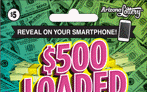 $500 Loaded Scratch & Scan Logo