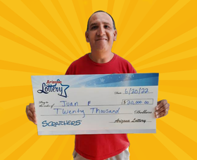 Arizona Lottery Winner Juan F