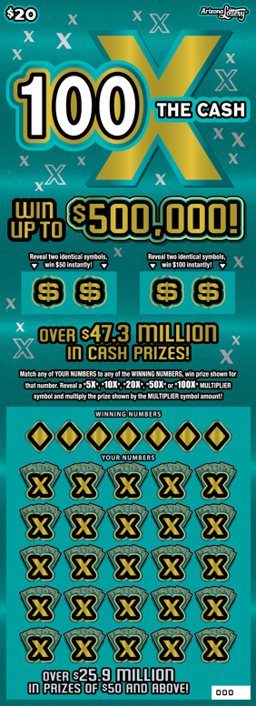 #1380 100X The Cash Logo